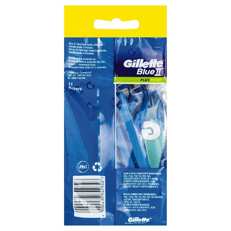 Gillette Blue Pack